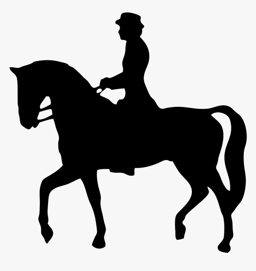 Horse Rider Silhouette Clipart Kentucky Derby - Horse Riding Clipart Png, Transparent Png