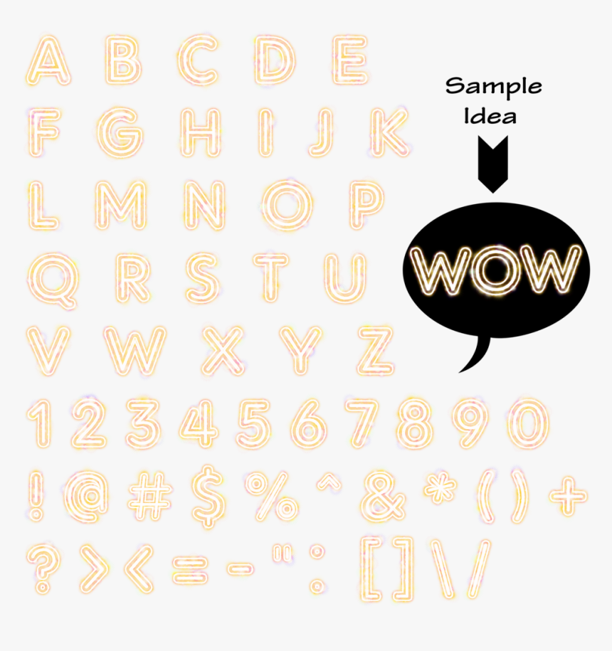 Free Font Alphabet Alpha Set Script Letters Ⓒ - Circle, HD Png Download