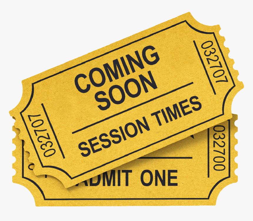 Movie Ticket Clipart Transparent, HD Png Download