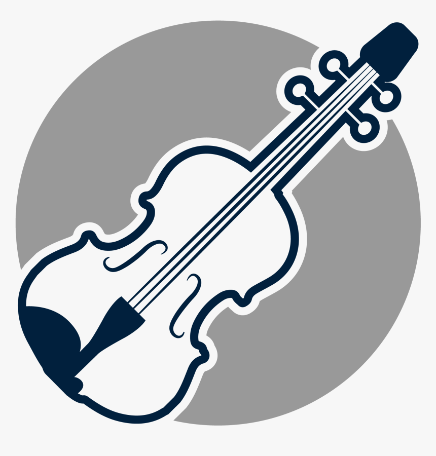 Clipart Piano Violin - Violin Logo, HD Png Download