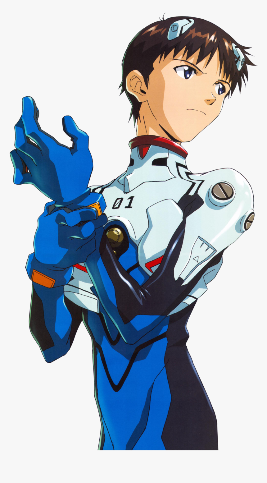 Neon Genesis Evangelion Shinji, HD Png Download