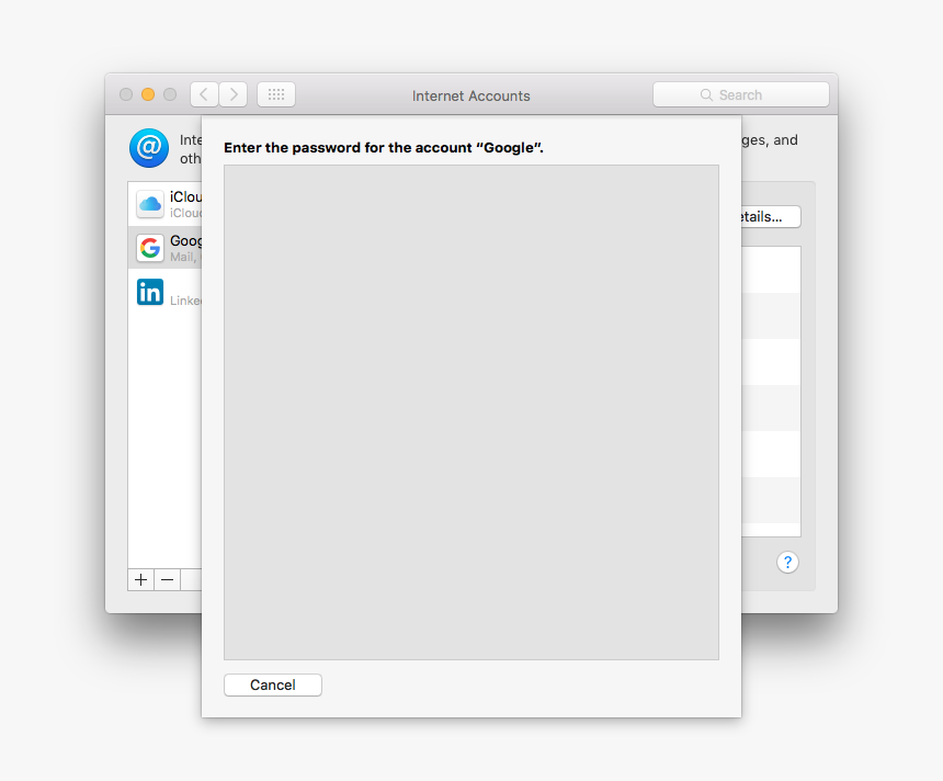 Here Is The Screen Shot Of Stuck Situation - Google Authentication Failed, HD Png Download
