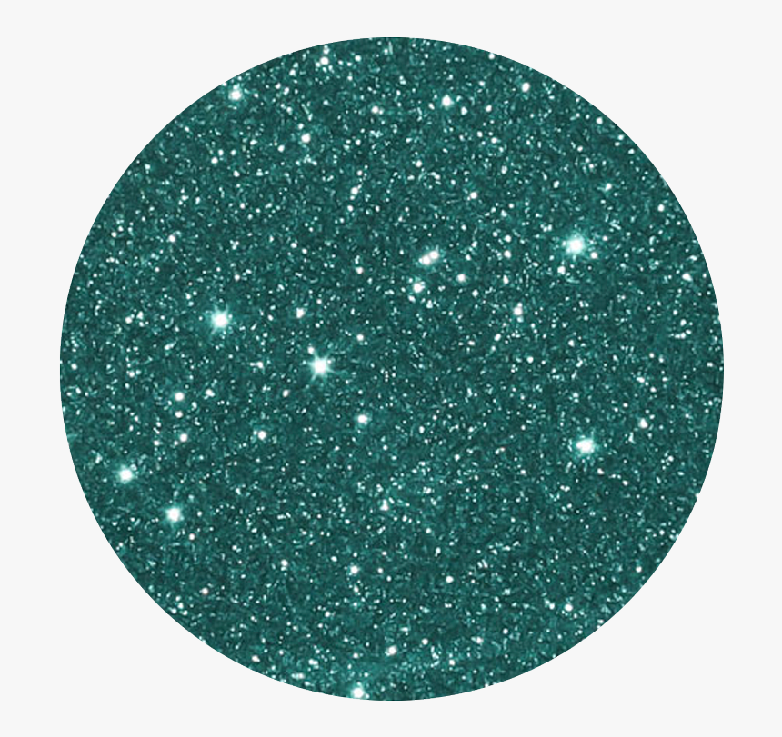 Sea Green Disco Dust - Circle, HD Png Download