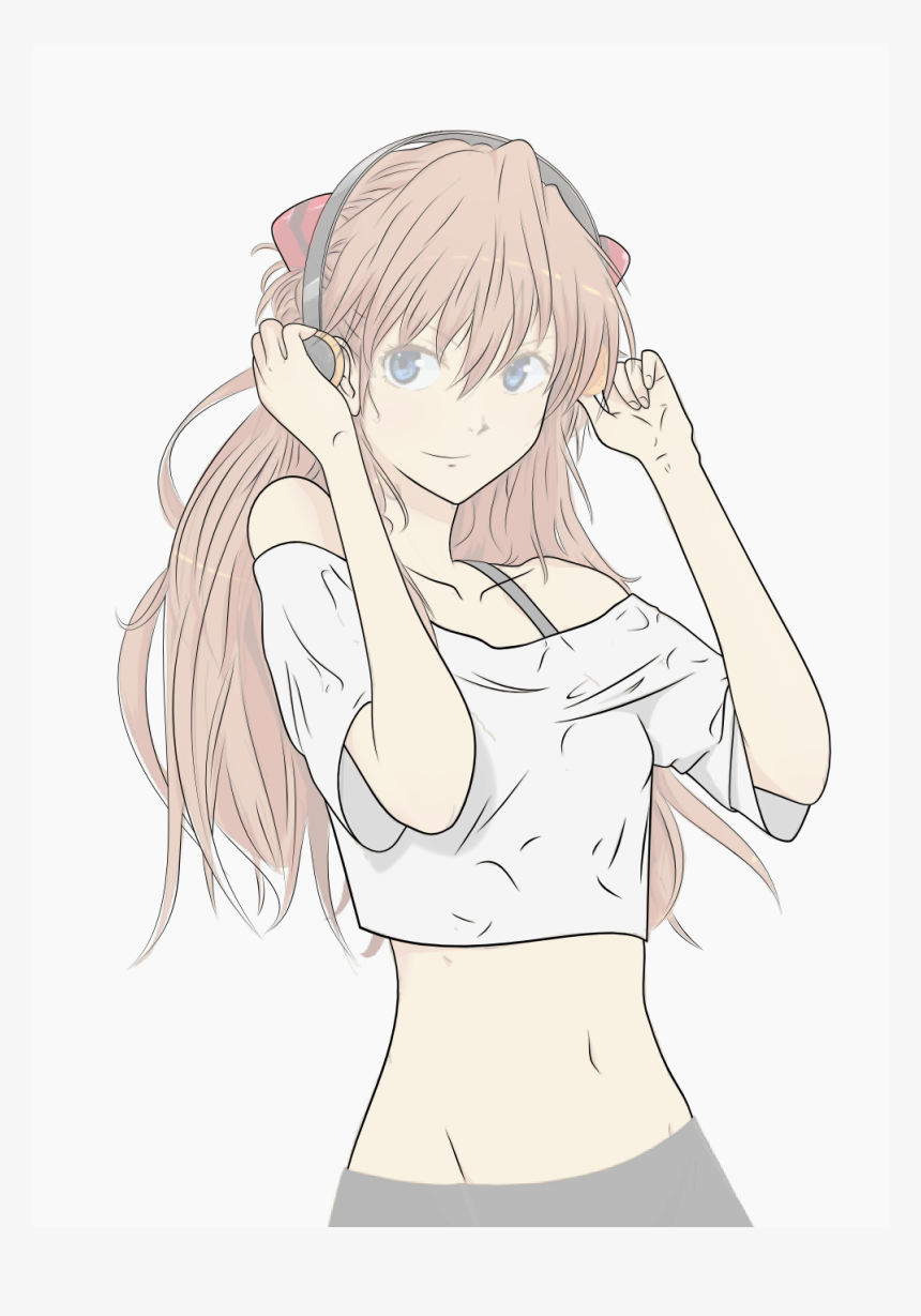 View Asuka , - Neon Genesis Evangelion Headphones, HD Png Download