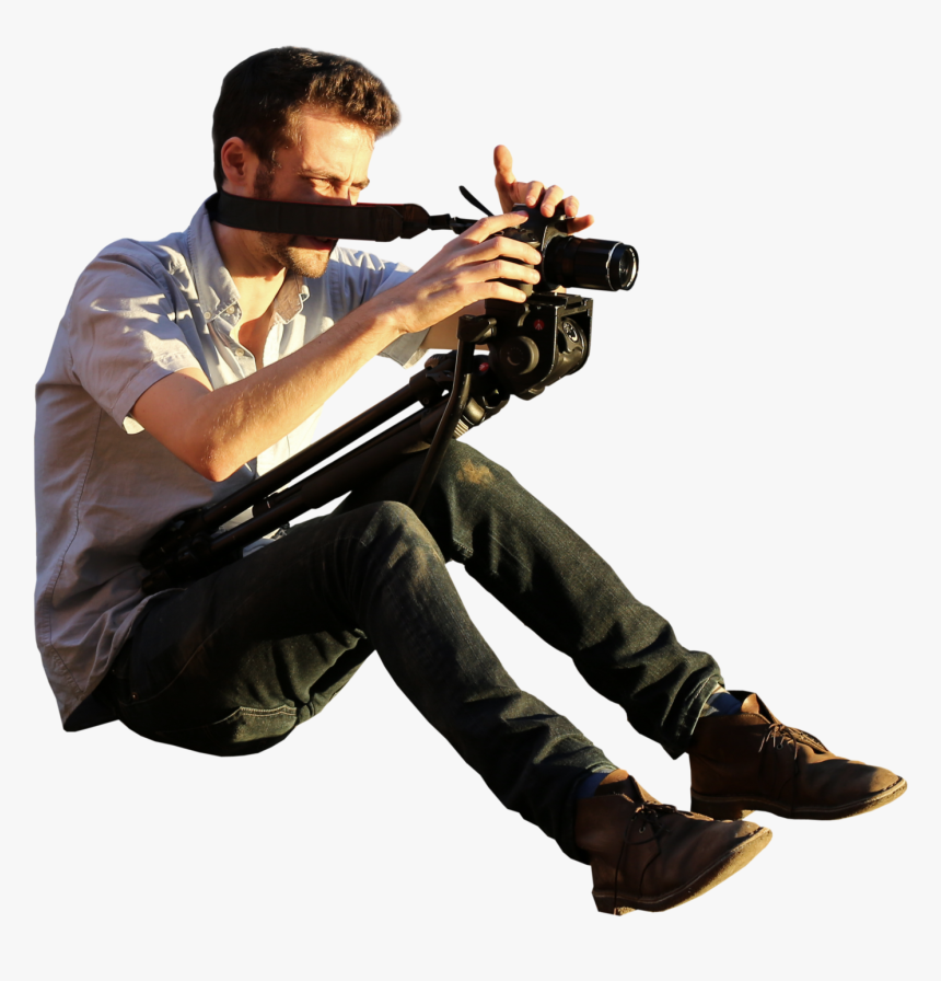 People Taking Photo Png, Transparent Png