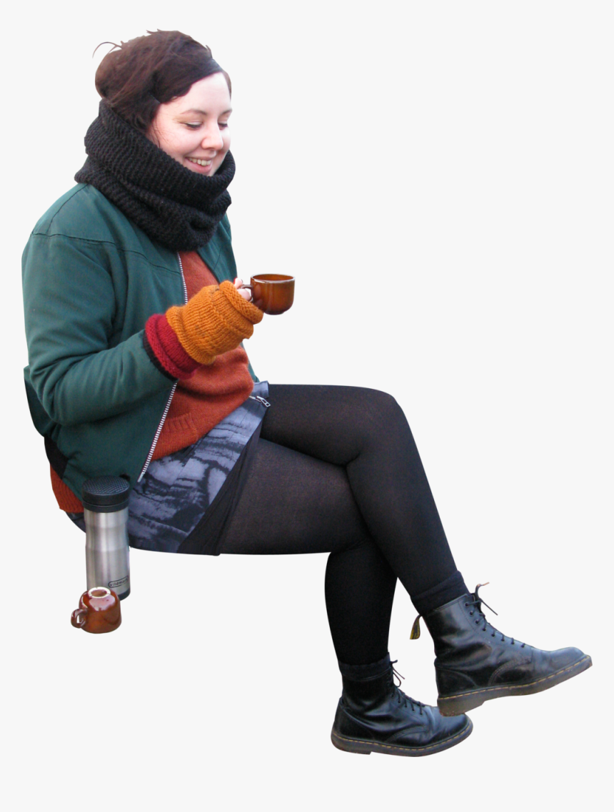 Coffee Drinking People Png, Transparent Png