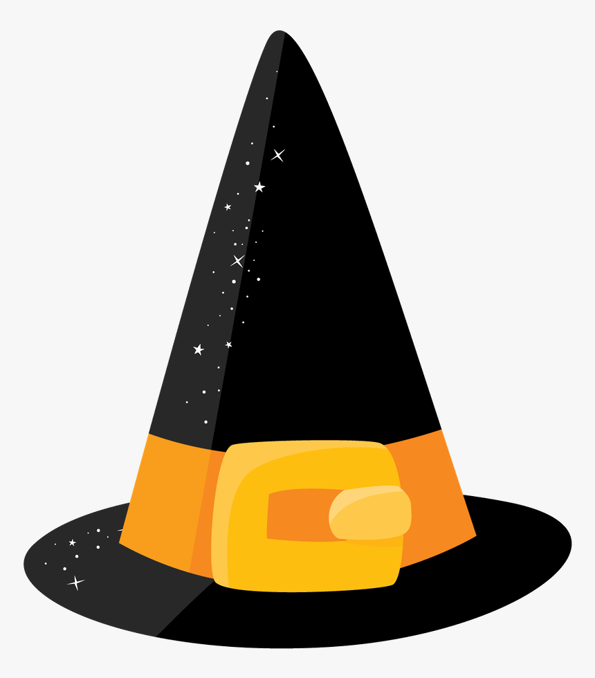 Halloween Clipart, Halloween Labels, Halloween Rocks, - Sombreritos De Brujitas Png, Transparent Png