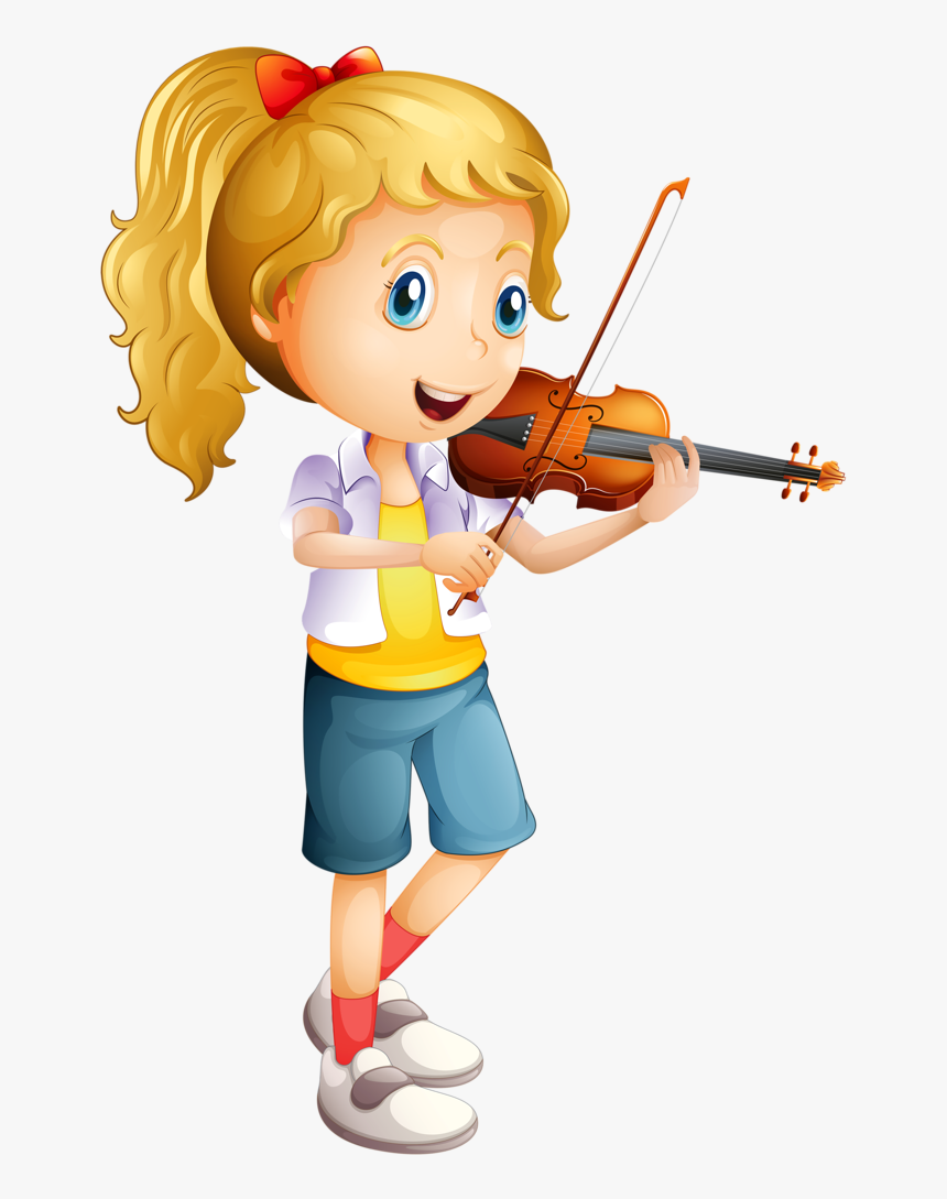 Music Clipart Notebook - Clipart Play The Violin, HD Png Download