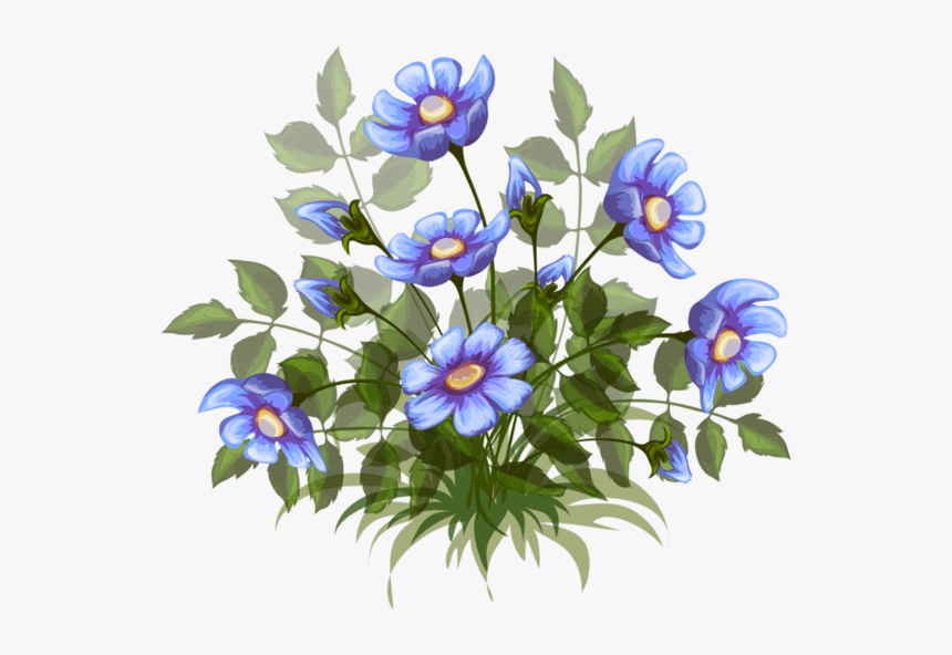 Transparent Background Flower Bushes Clip Art, HD Png Download , Transparent Png Image PNGitem