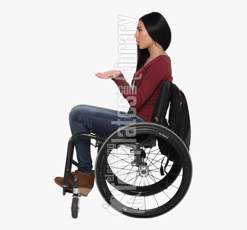 Wheelchair, HD Png Download