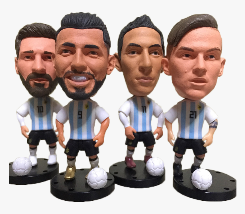 Messi Dybala Kun Di Maria Figurine / Action Figurine - Messi Agüero Di María Dybala, HD Png Download