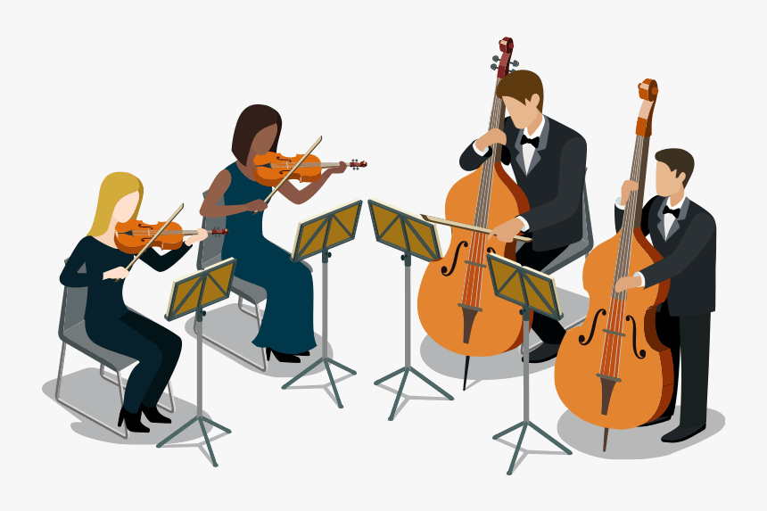 Cuarteto De Cuerda Clasico, HD Png Download