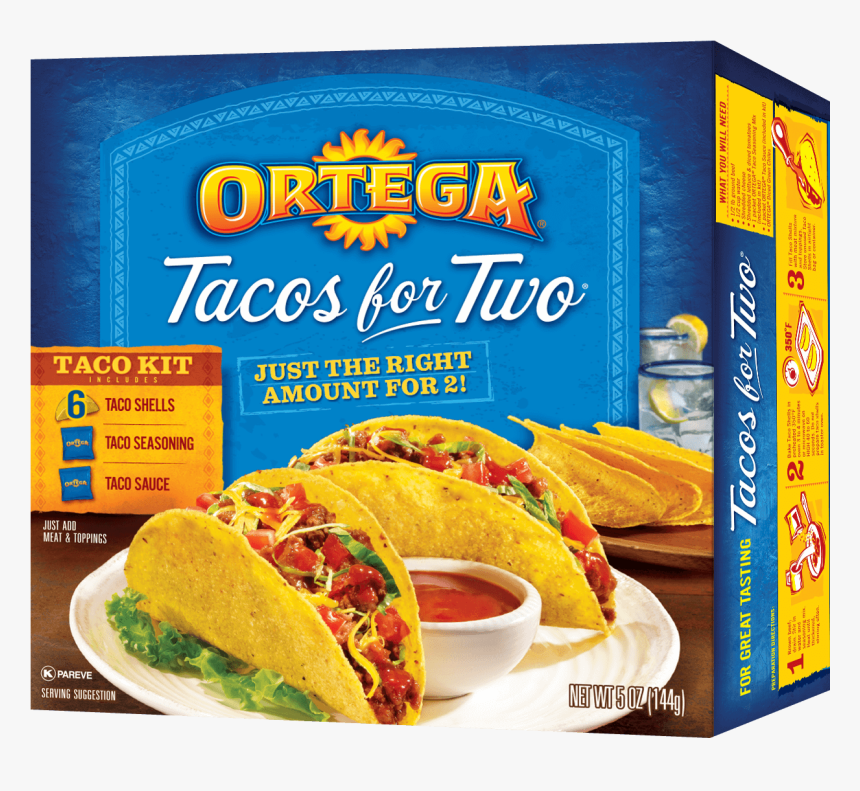Image Of Tacos For Two - Ortega Tacos For Two, HD Png Download