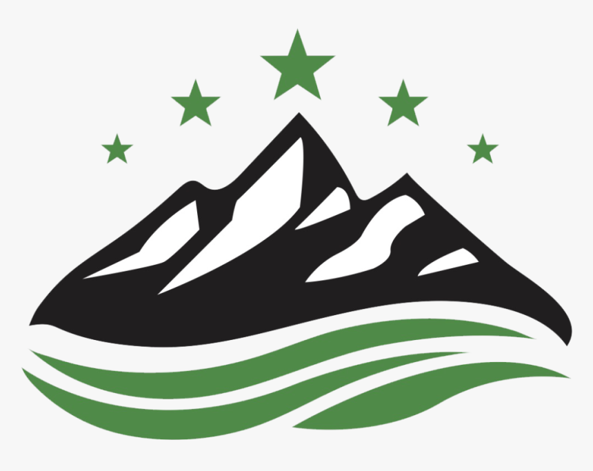 Logo Khong Chu Gach Chan - Mountain And Wave Logo Design, HD Png Download