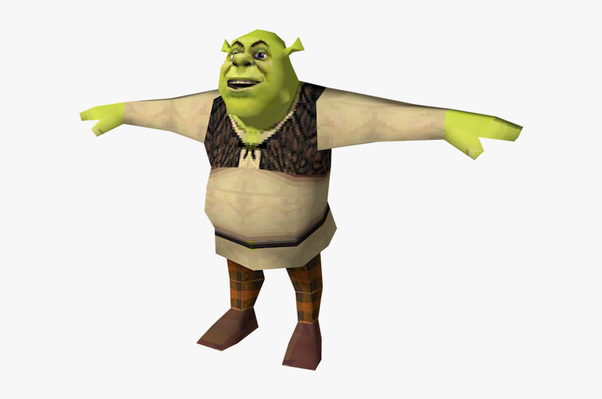 Shrek T Pose Meme HD Png Download Transparent Png Image PNGitem