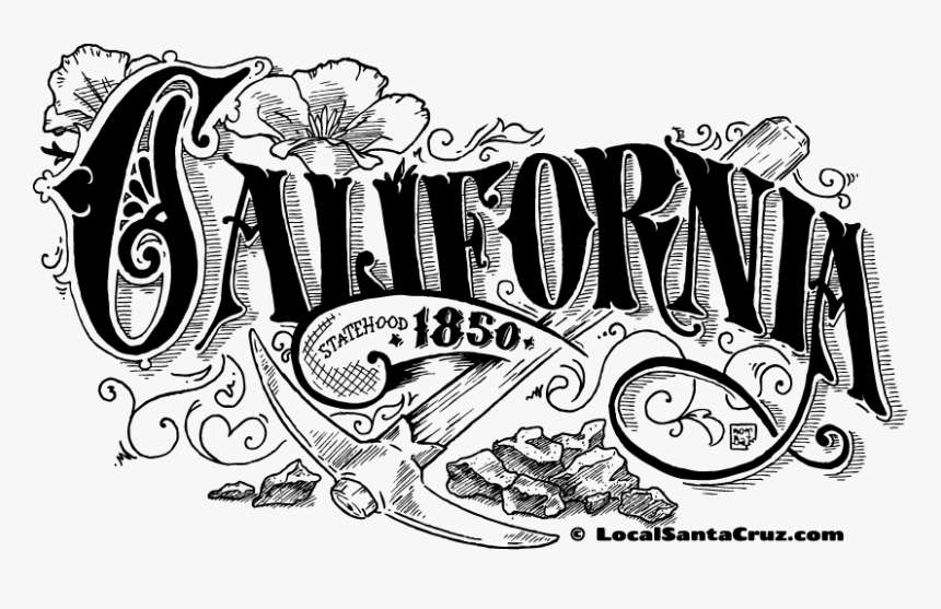 Collection Of Free California Drawing Cartoon Download, HD Png Download