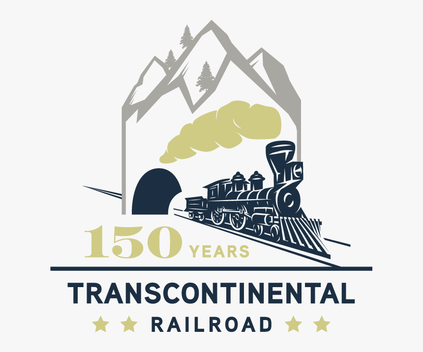 Tcr150 Logo - Transcontinental Railroad 150th Anniversary, HD Png Download