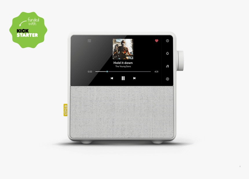 Circa Smart Alarm Clock Funded On Kickstarter, HD Png Download , Transparent Png Image PNGitem
