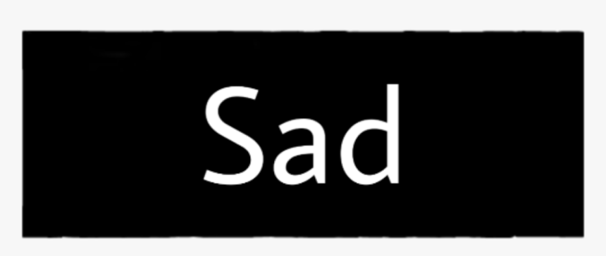 #sad #censored #censor #censura #nero, HD Png Download