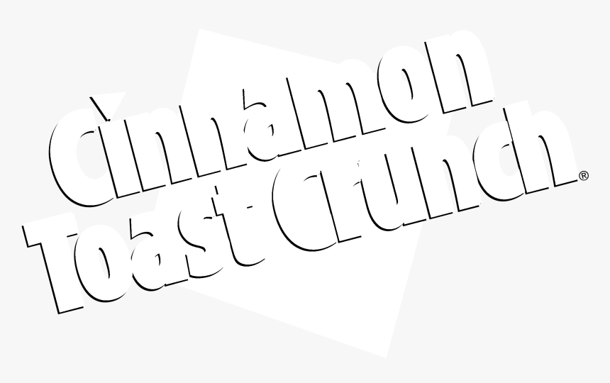 Cinnamon Toast Crunch Logo Black And White, HD Png Download