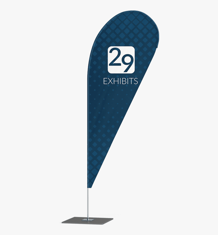 Teardrop Flag Banner, HD Png Download