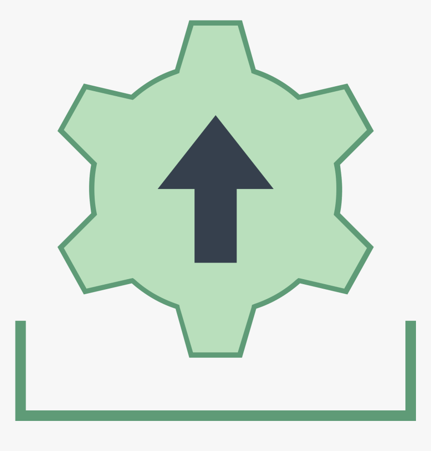 The Image Is A Horizontal Line That Curves Up And Both, HD Png Download