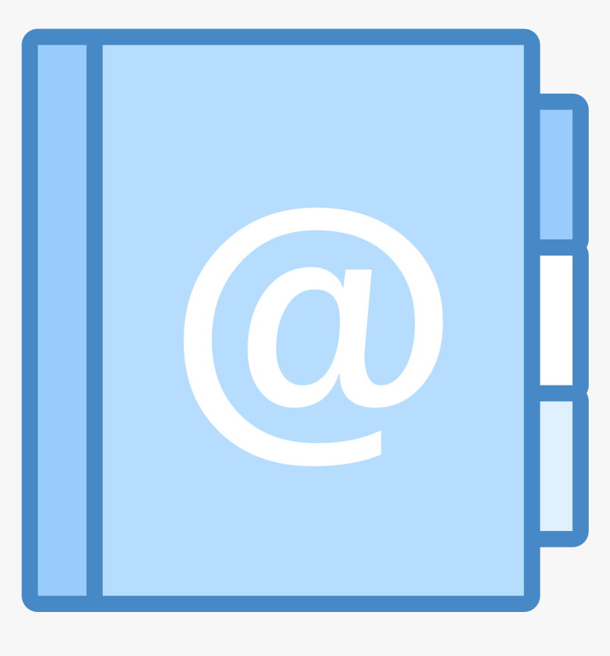 Clipart Address Book Png Black And White 28 Collection, Transparent Png , Transparent Png Image