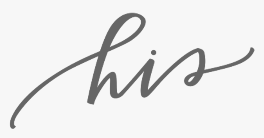 His And Hers Font Clipart , Png Download, Transparent Png