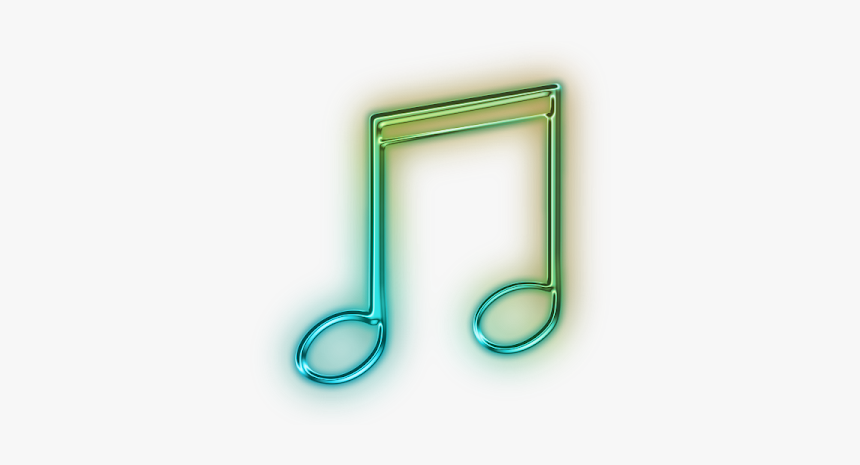 #nota #musical #music #neon @lucianoballack, HD Png Download