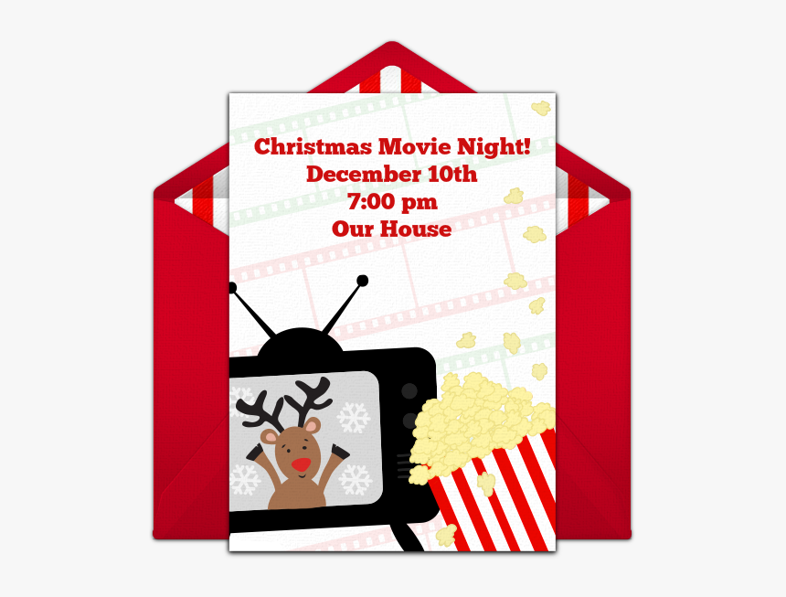 Movie Night Png, Transparent Png