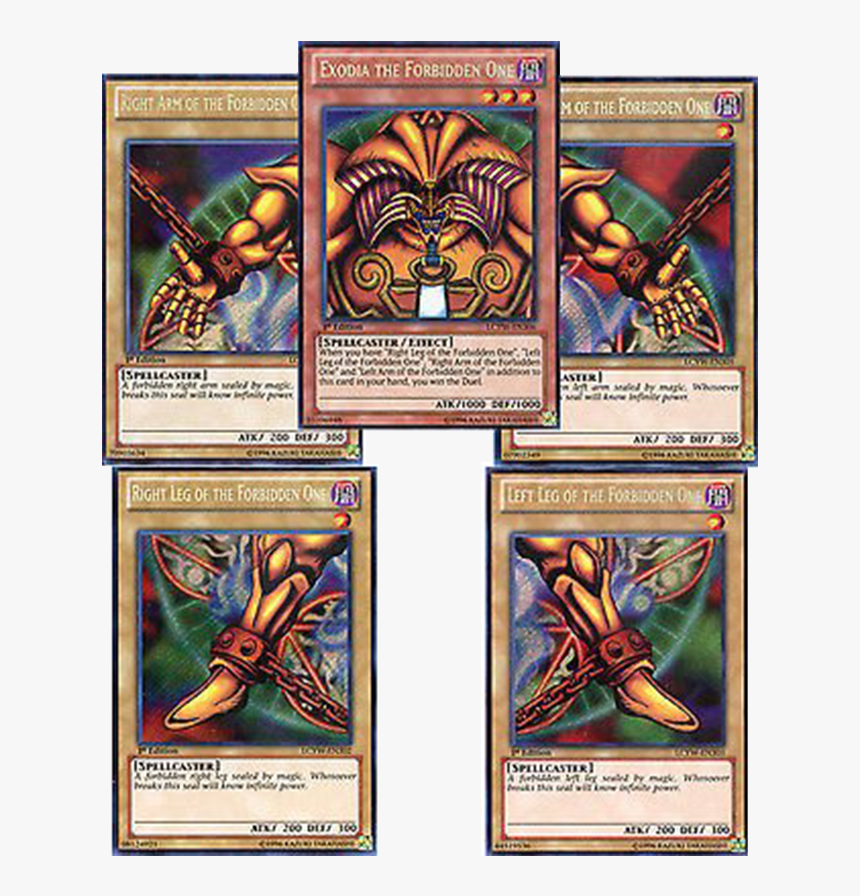 Yugioh Exodia Png, Transparent Png