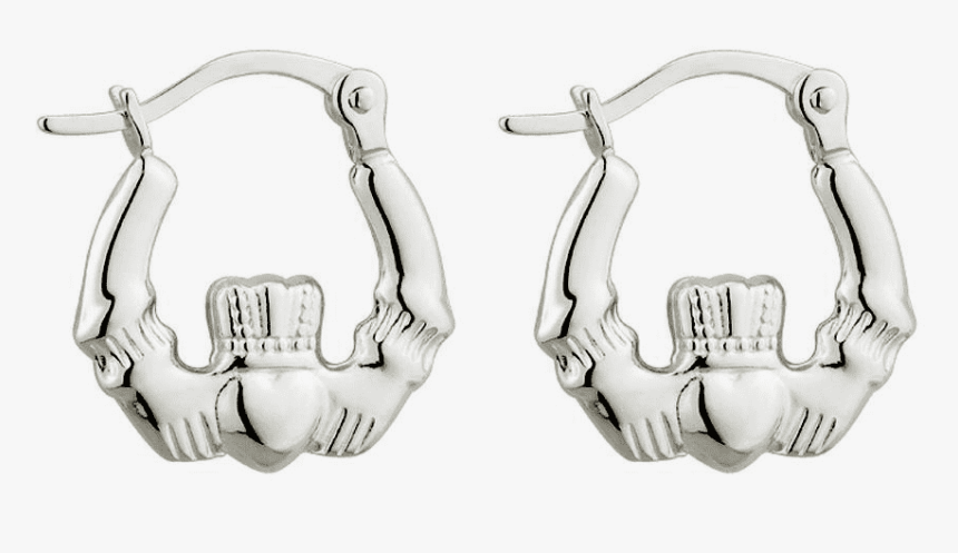 Transparent Claddagh Png - Earrings, Png Download