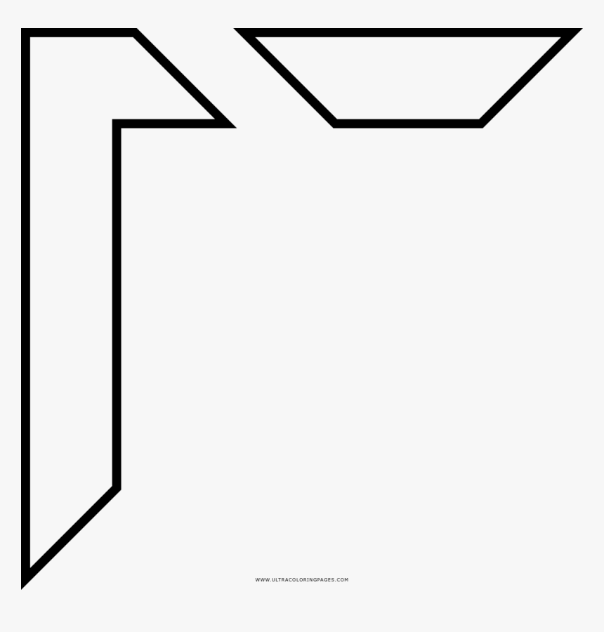 Dibujo De Puntero Para Colorear - Line Art, HD Png Download