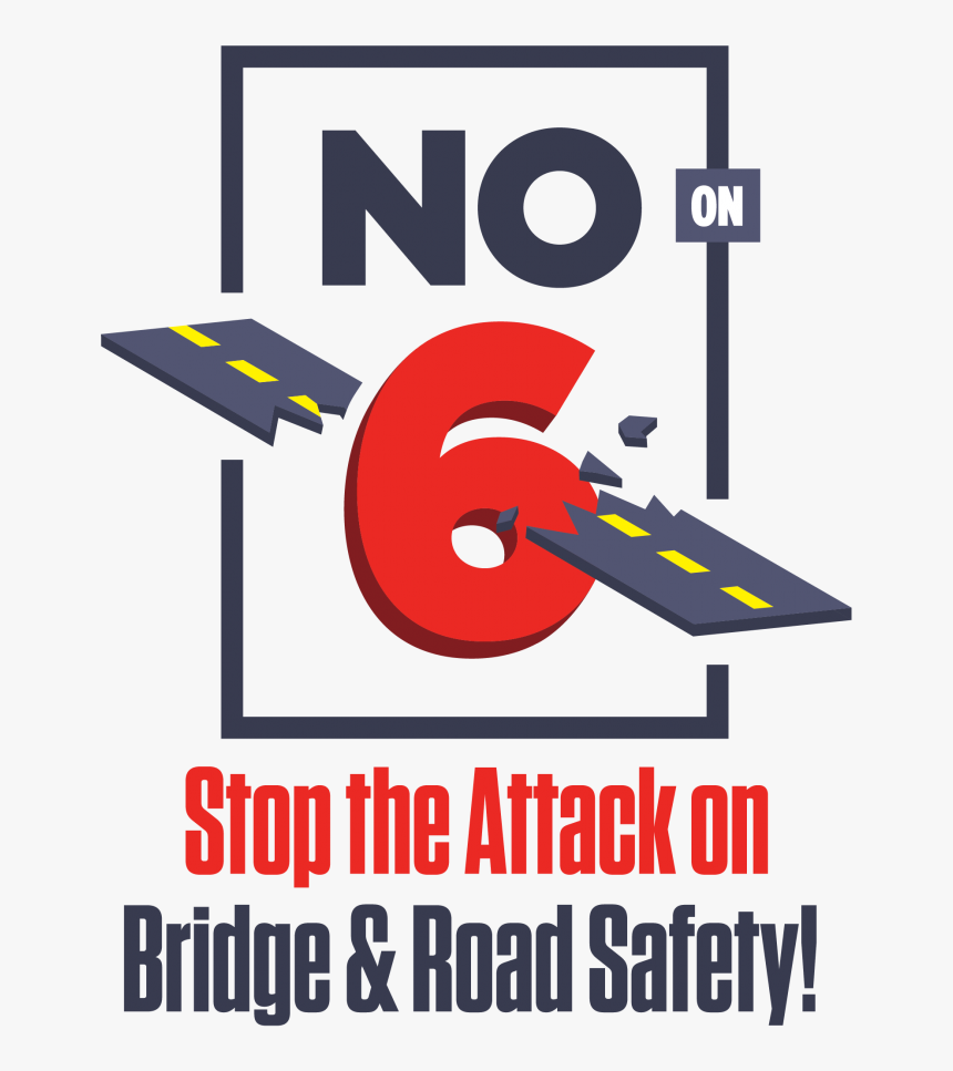 No On Prop 6, HD Png Download