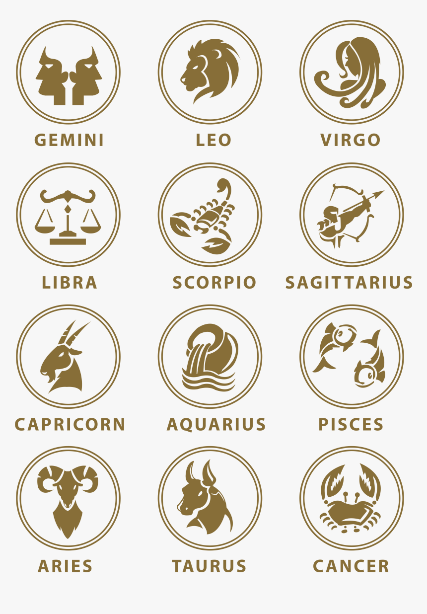 Transparent Audrey Hepburn Clipart - Transparent Zodiac Sign Png, Png Download