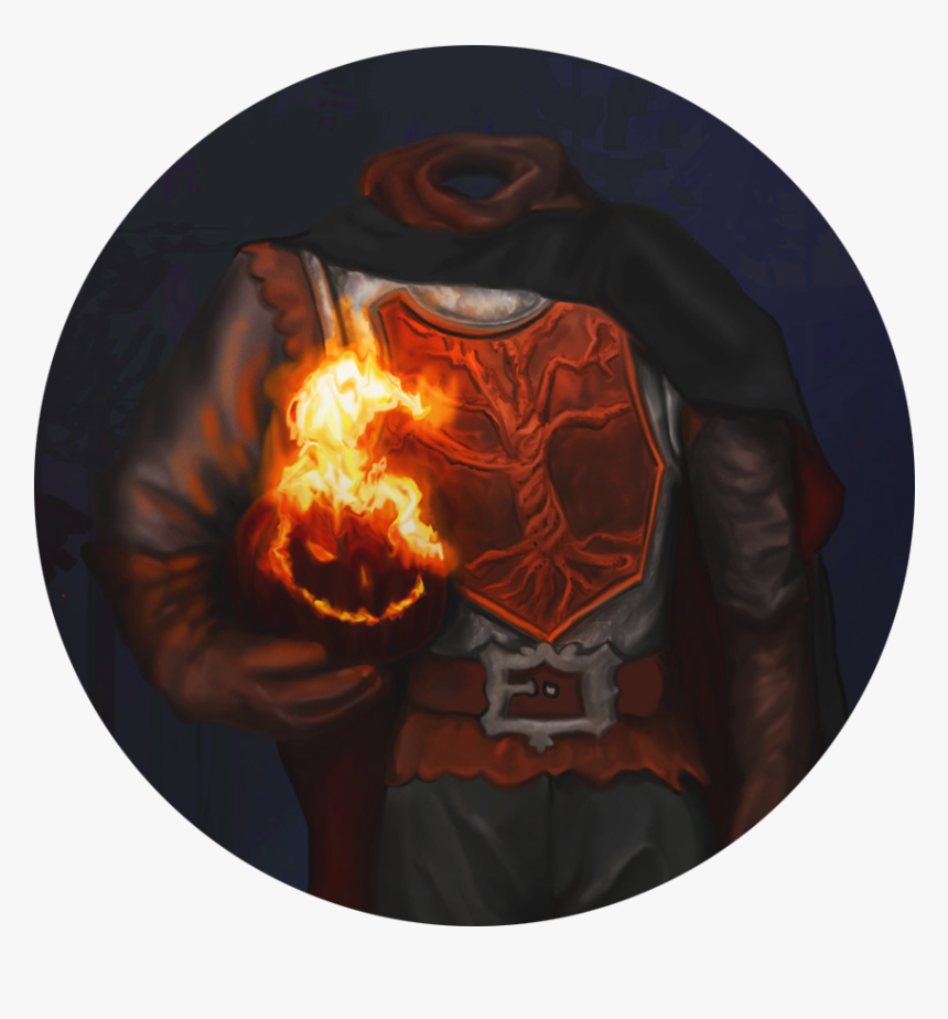 Transparent Headless Horseman Png - Flame, Png Download
