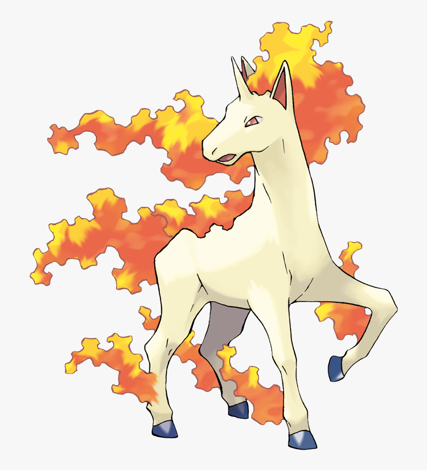Rapidash - Pokemon Rapidash, HD Png Download