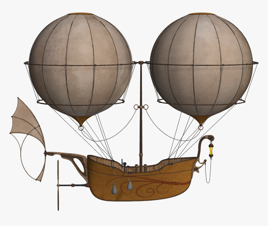 Transparent Cruise Ship Icon Png - Victorian Era Hot Air Balloon, Png Download