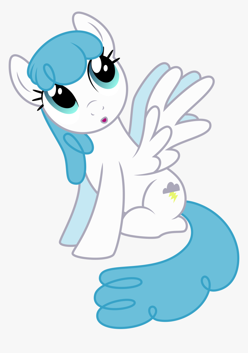 Silvervectors, Background Pony, Female, Lightning Bolt, - Lightning Bolt Pony, HD Png Download