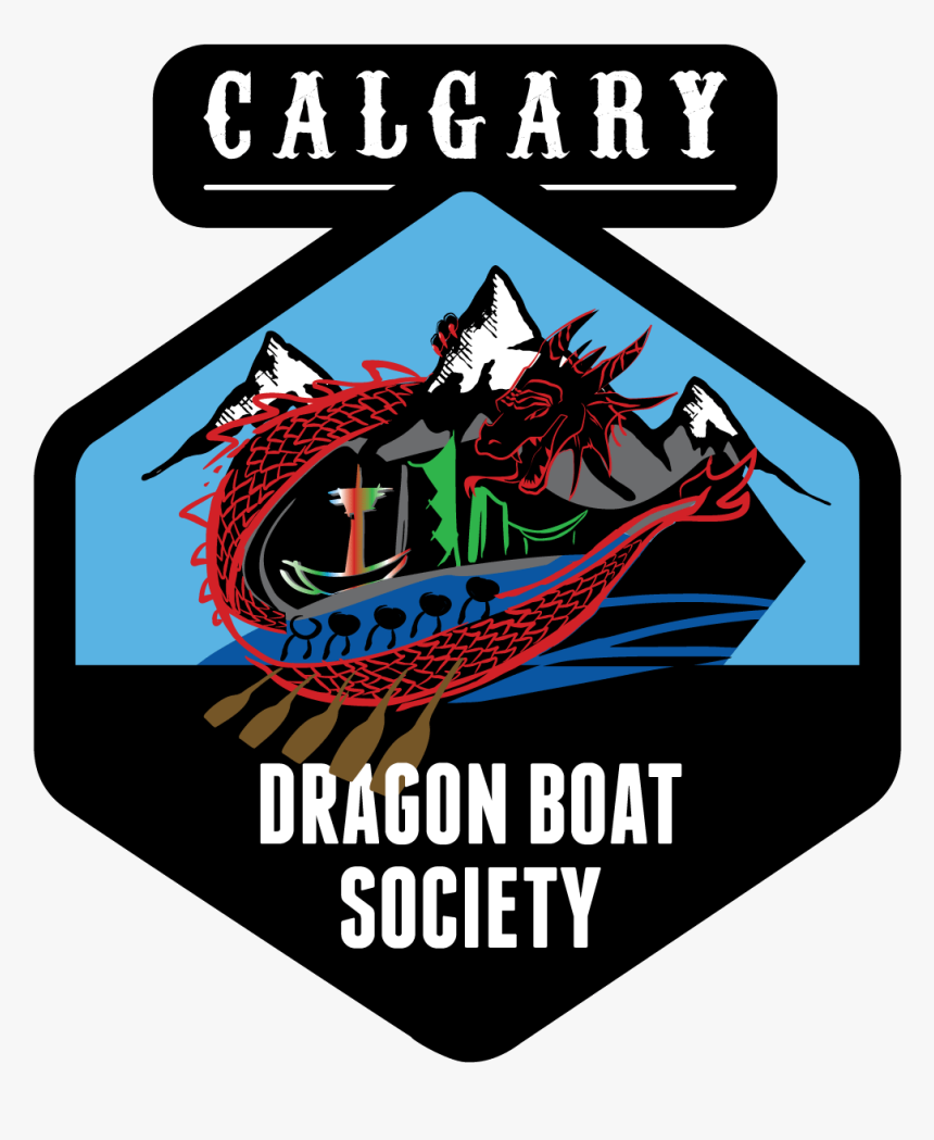 Calgary Dragon Boat Society - Graphic Design, HD Png Download