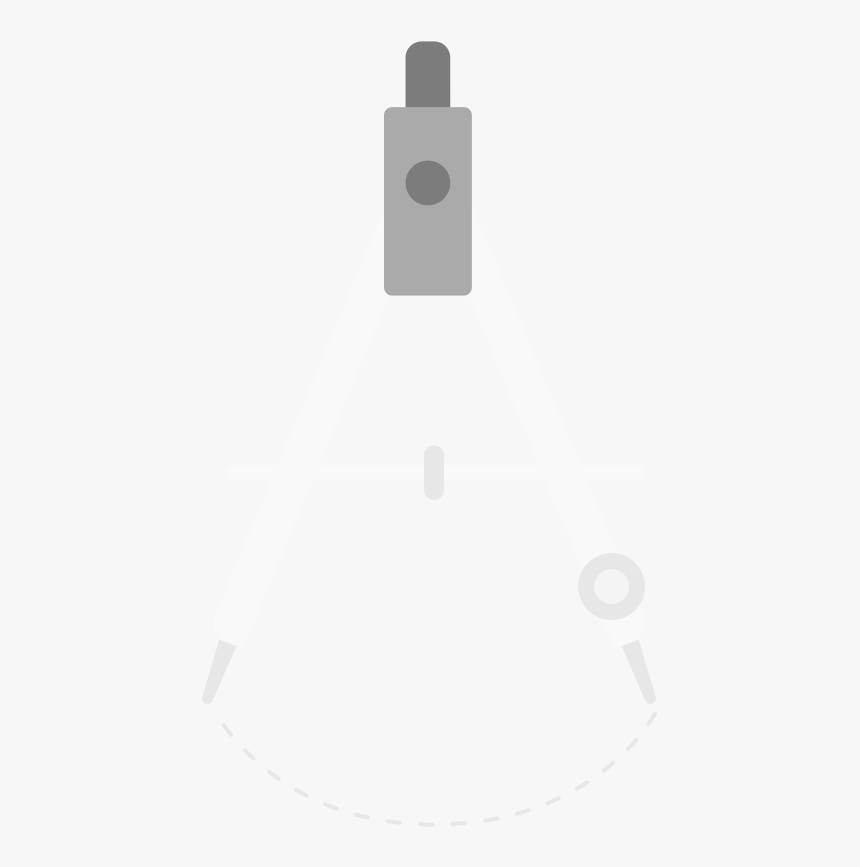 Compass Flat Icon Vector - Circle, HD Png Download