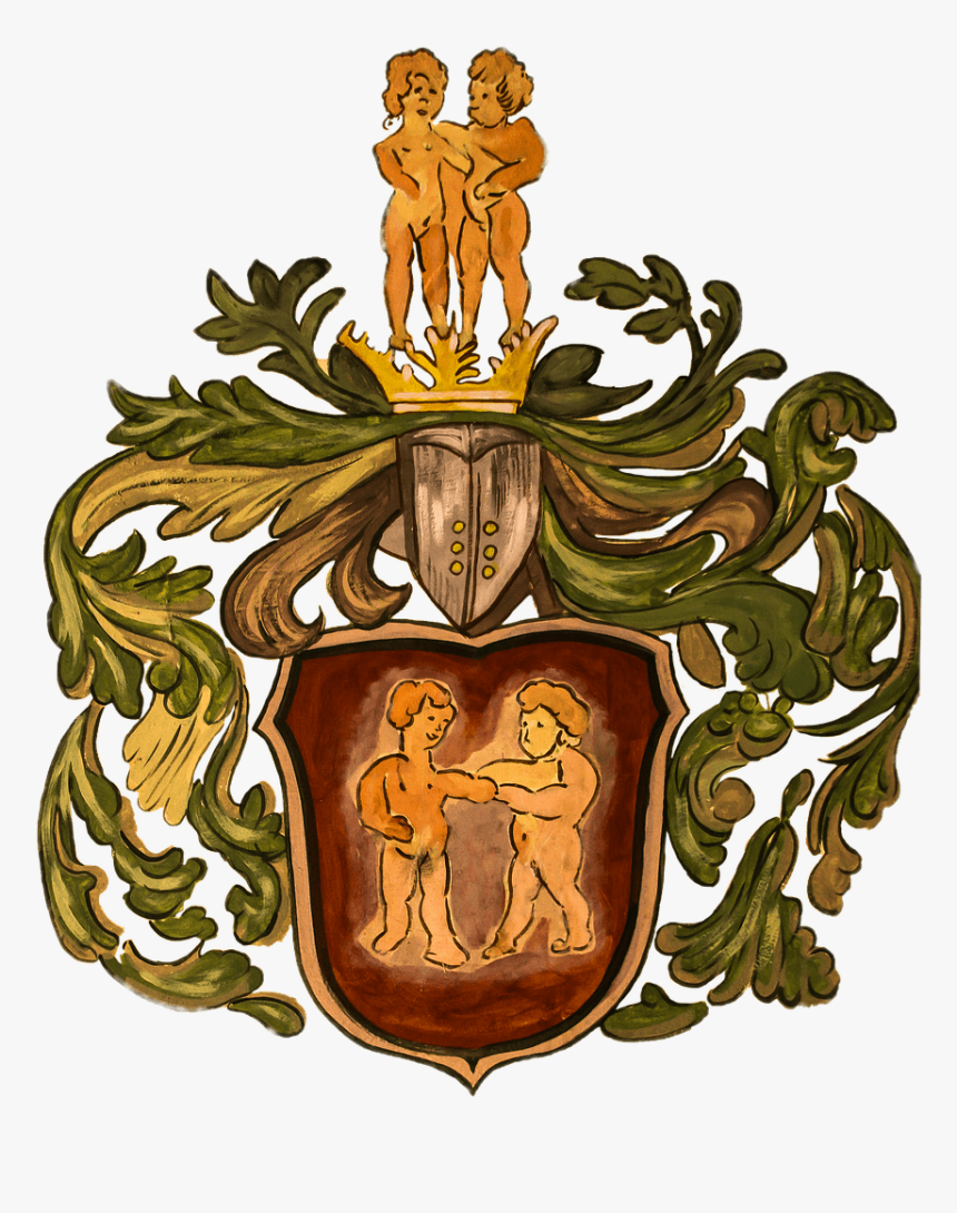 Coat Of Arms Zodiac Sign Gemini - Wiccan Gemini, HD Png Download