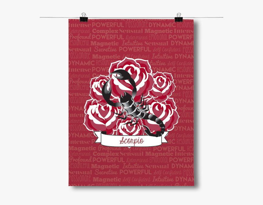 Zodiac Sign - Scorpio - Greeting Card, HD Png Download