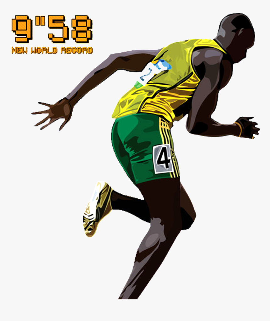 Usain Bolt Photo - Usain Bolt Vector Art, HD Png Download