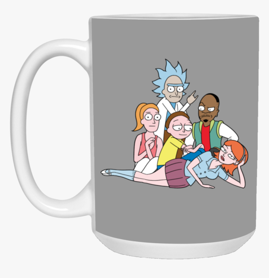 Rick And Morty Tiny Rick Club Mug Cup Gift Superdesignshirt - Mug, HD Png Download