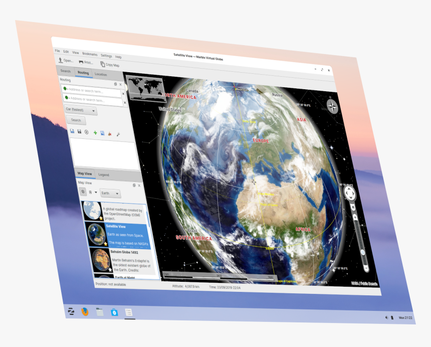 Marble - Led-backlit Lcd Display, HD Png Download