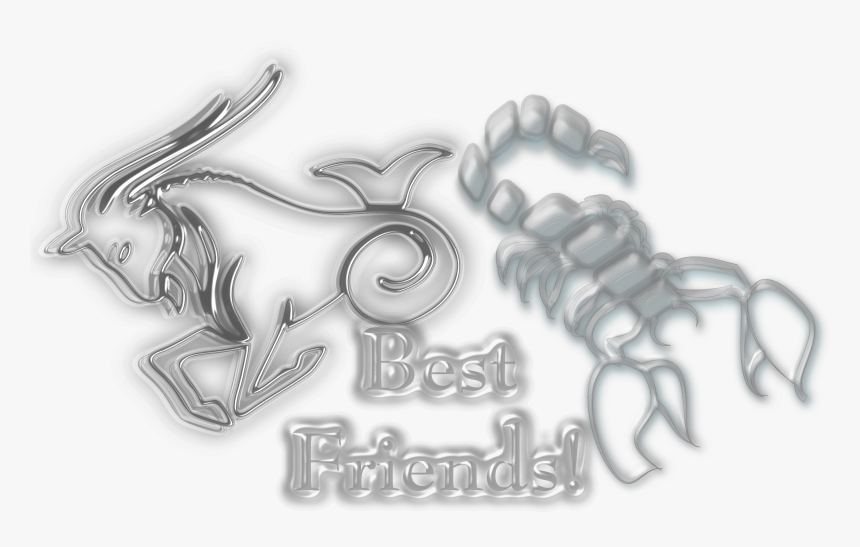 Bfscorpiocapricorn - Scorpio And Capricorn Zodiac, HD Png Download