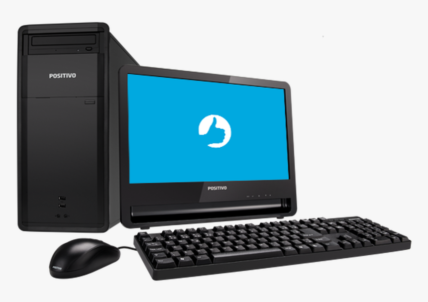 Pc Positivo Png, Transparent Png