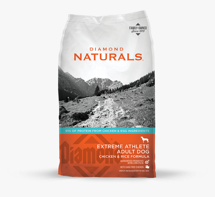 Extreme Athlete Front Of Bag - Diamond Naturals Dog Food Extreme Athlete, HD Png Download