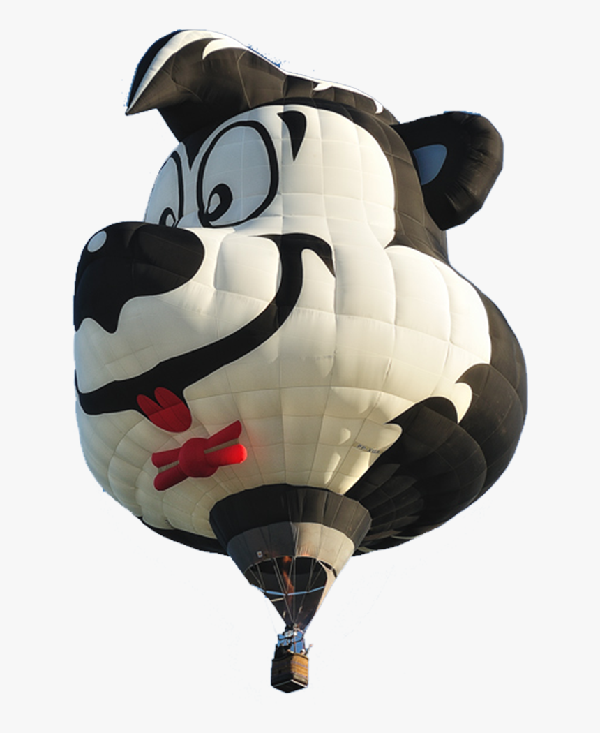 Spunky The Skunk - Classic Hot Air Balloon Transparent, HD Png Download